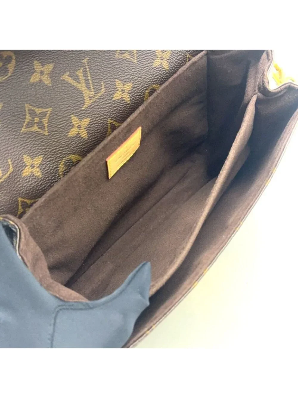 Louis Vuitton Pochette Metis MM Monogram Ready Leather Brown Light Handbag Gold